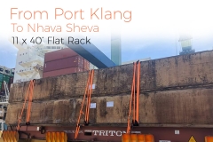 Port kelang to Nhava Shiva