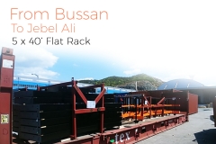 bussan to jebel ali